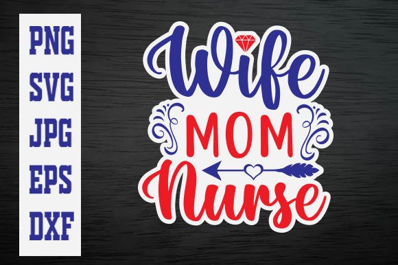 Wife Mom Nurse Sticker Design Review: A Practical Look for Real Embroidery Use